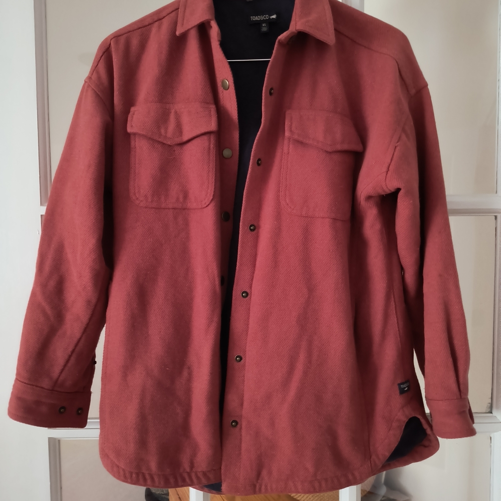Toad&Co Men's Rust Shirt Jacket